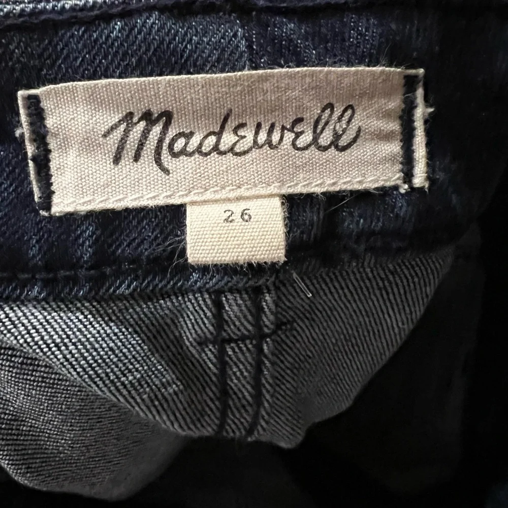 Madewell Dark Blue Mini Skirt - Picture 4 of 4